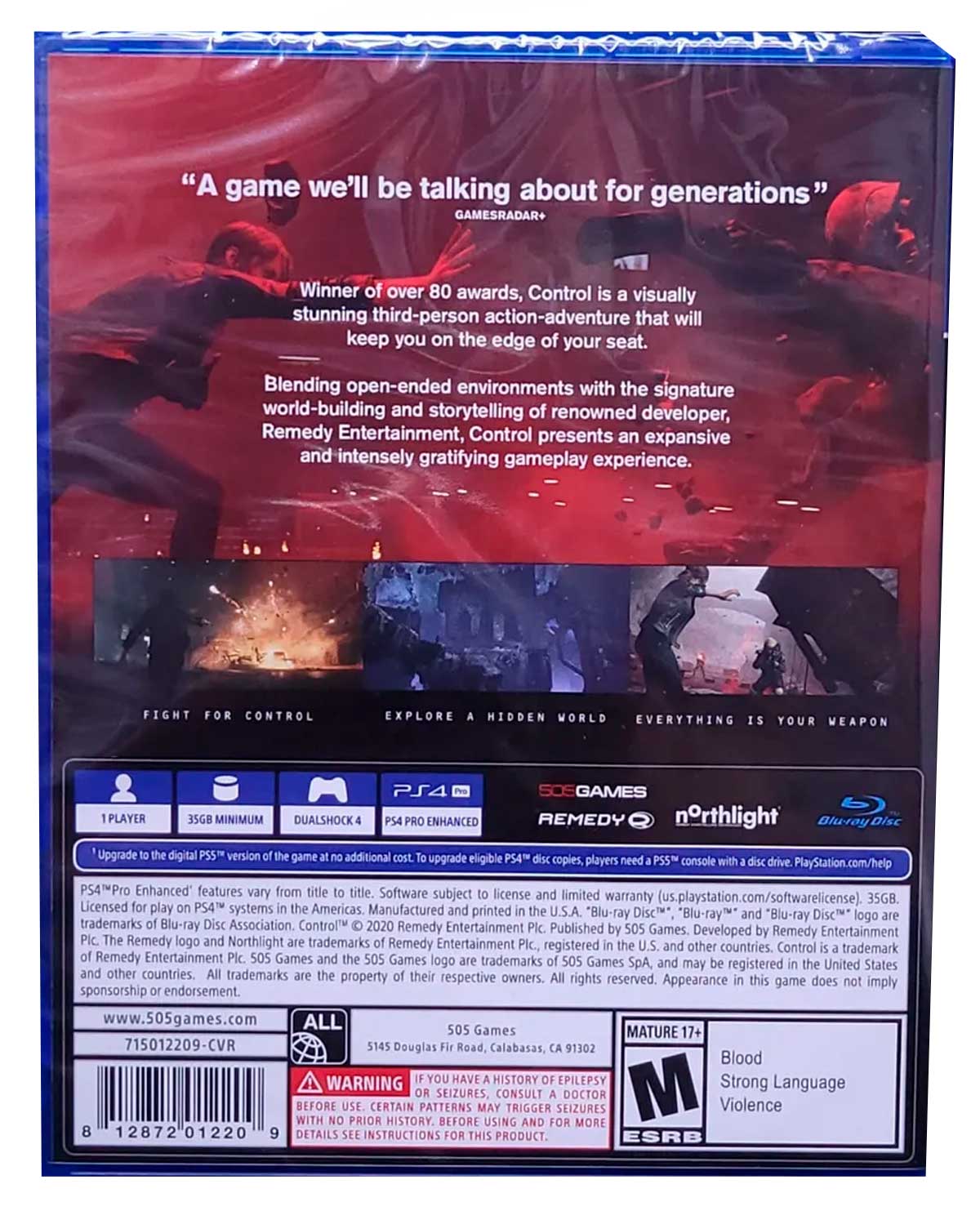 CONTROL ULTIMATE EDITION - Image 2