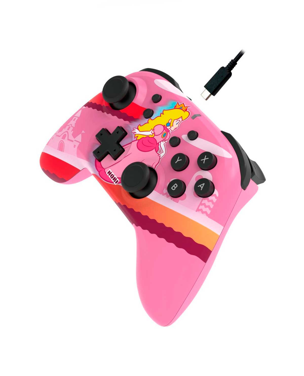 CONTROL NINTENDO SWITCH INALAMBRICO HORI PEACH - Image 2