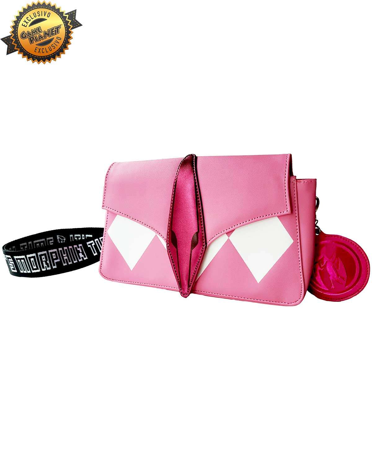 BOLSA ROSA POWER RANGERS