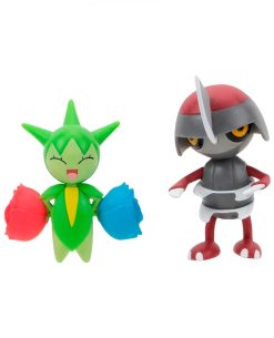 FIGURA POKEMON BATTLE FIGURE PAWNIARD AND ROSELIA