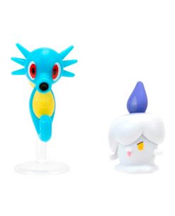 FIGURA POKEMON BATTLE FIGURE LITWICK AND HORSEA