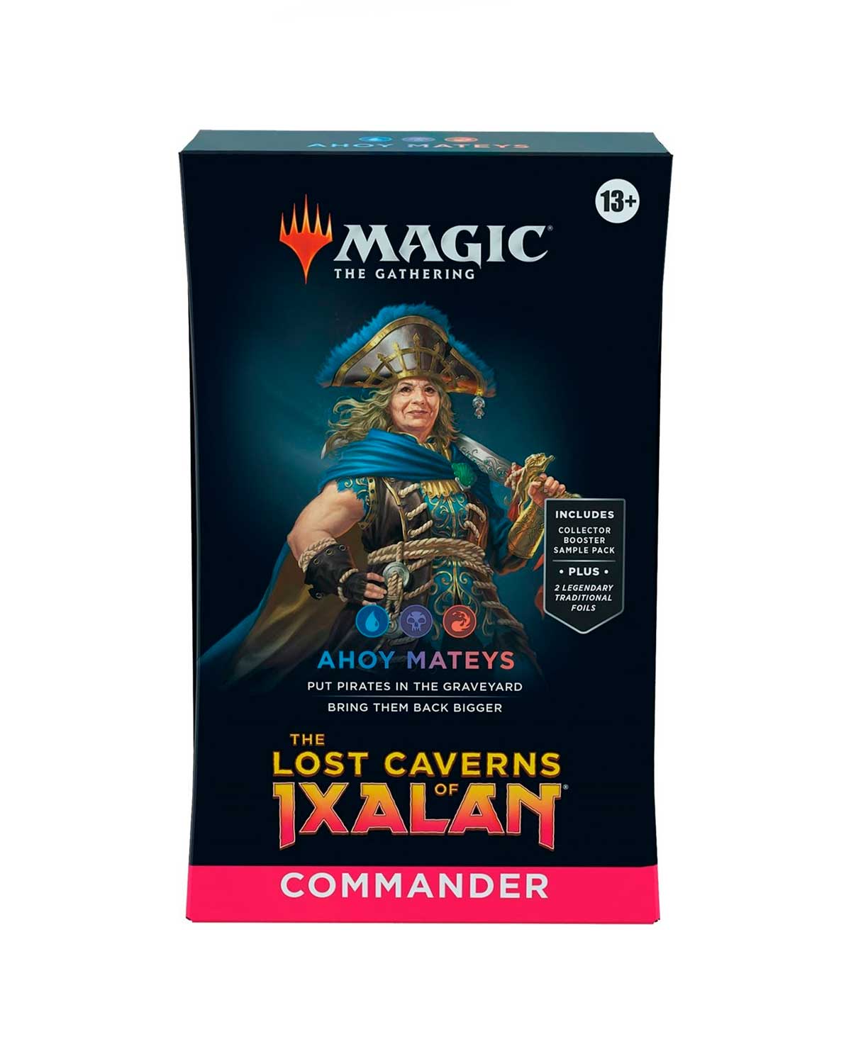 MAGIC THE GATHERING TRADING CARD GAME COMMANDER DECK AHOY MATEYS - Image 2