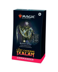 MAGIC THE GATHERING TRADING CARD GAME THE LOST CAVERNS OF IXALAN COMMANDER DECK BLOOD RITES INGLES