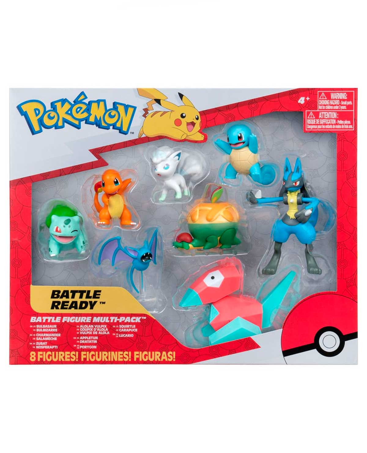 FIGURA POKEMON BATTLE FIGURE SET 8 PACK - Image 2
