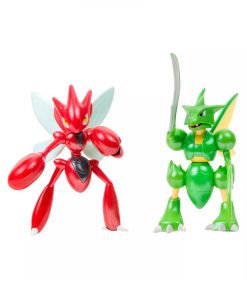 FIGURA POKEMON SELECT EVOLUTION PACK SCYTHER AND SCIZOR