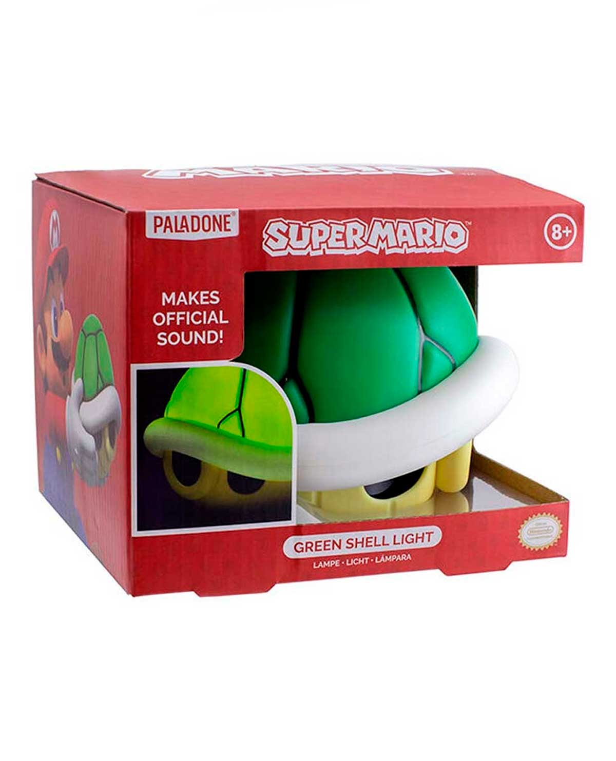 LAMPARA CON SONIDO MARIO BROS GREEN SHELL - Image 3
