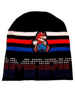GORRO BEANIE SUPER MARIO BROS MARIO BLACK