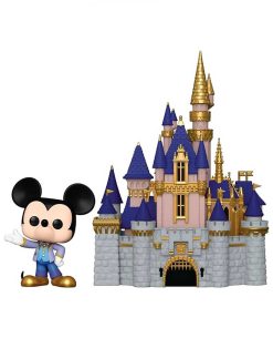 FIGURA POP CINDERELLA CASTLE AND MICKEY MOUSE