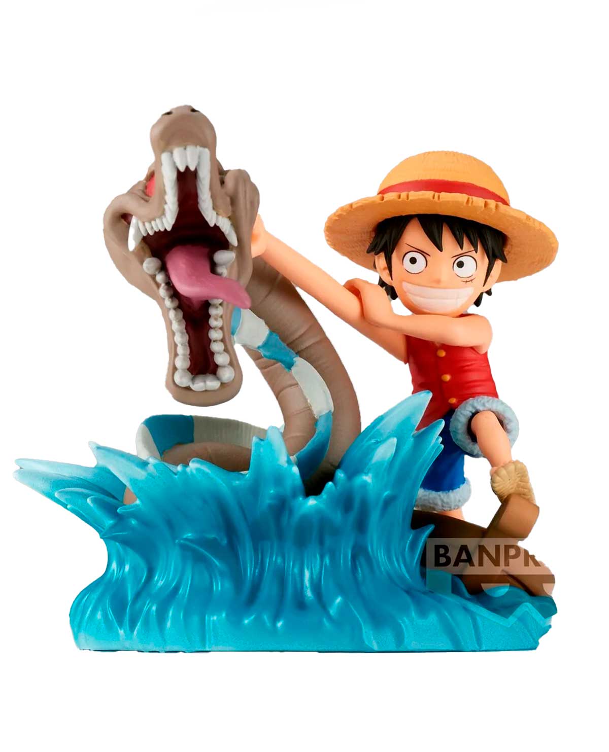 FIGURA DE ACCION BANPRESTO ONE PIECE LUFFY VS KINKAI - Image 2