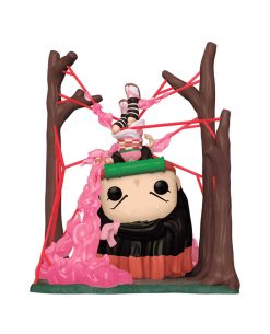 FIGURA POP DEMON SLAYER NEZUKO KAMADO RED RUI GLOW