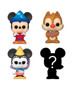 FIGURA POP DISNEY MICKEY HECHICERO 4 PACK