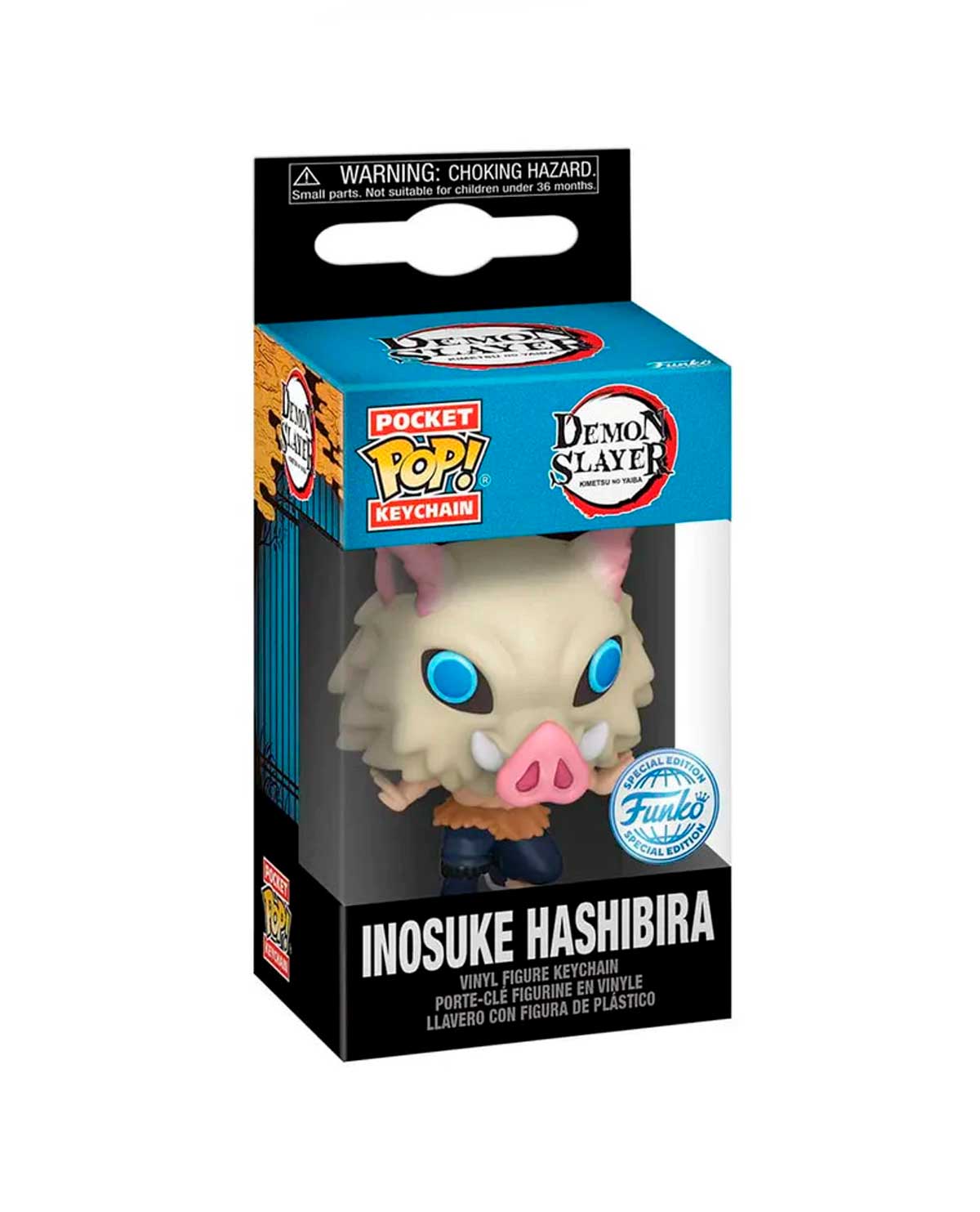 LLAVERO POP DEMON SLAYER INOKUNE HASHBIRA SEPTIMO COLMILLO - Image 2