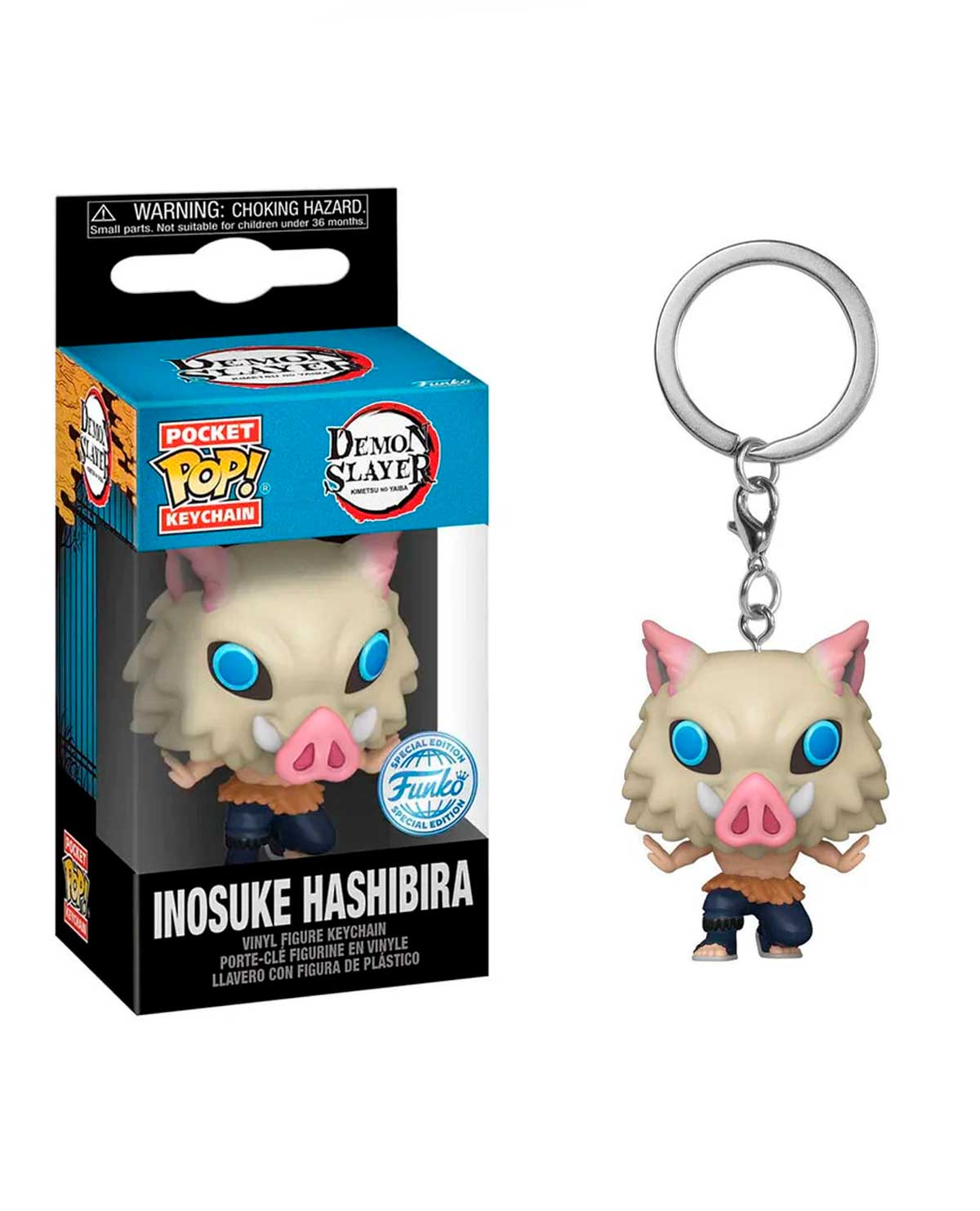 LLAVERO POP DEMON SLAYER INOKUNE HASHBIRA SEPTIMO COLMILLO - Image 3