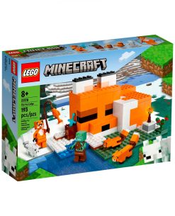 SET DE LEGO MINECRAFT EL REFUGIO ZORRO