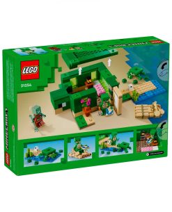 SET DE LEGO MINECRAFT LA CASA TORTUGA DE LA PLAYA