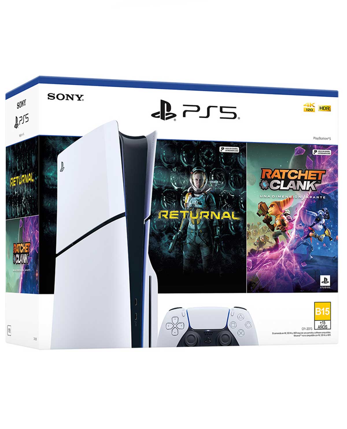 CONSOLA PLAYSTATION 5 SLIM MEGAPACK BUNDLE