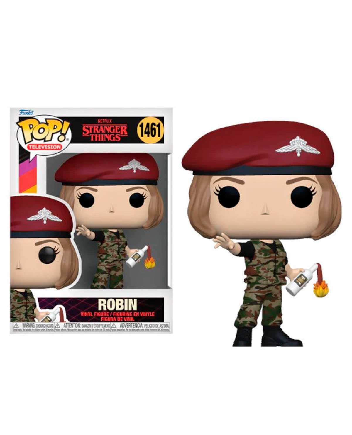FIGURA POP STRANGER THINGS S4 HUNTER ROBIN - Image 3