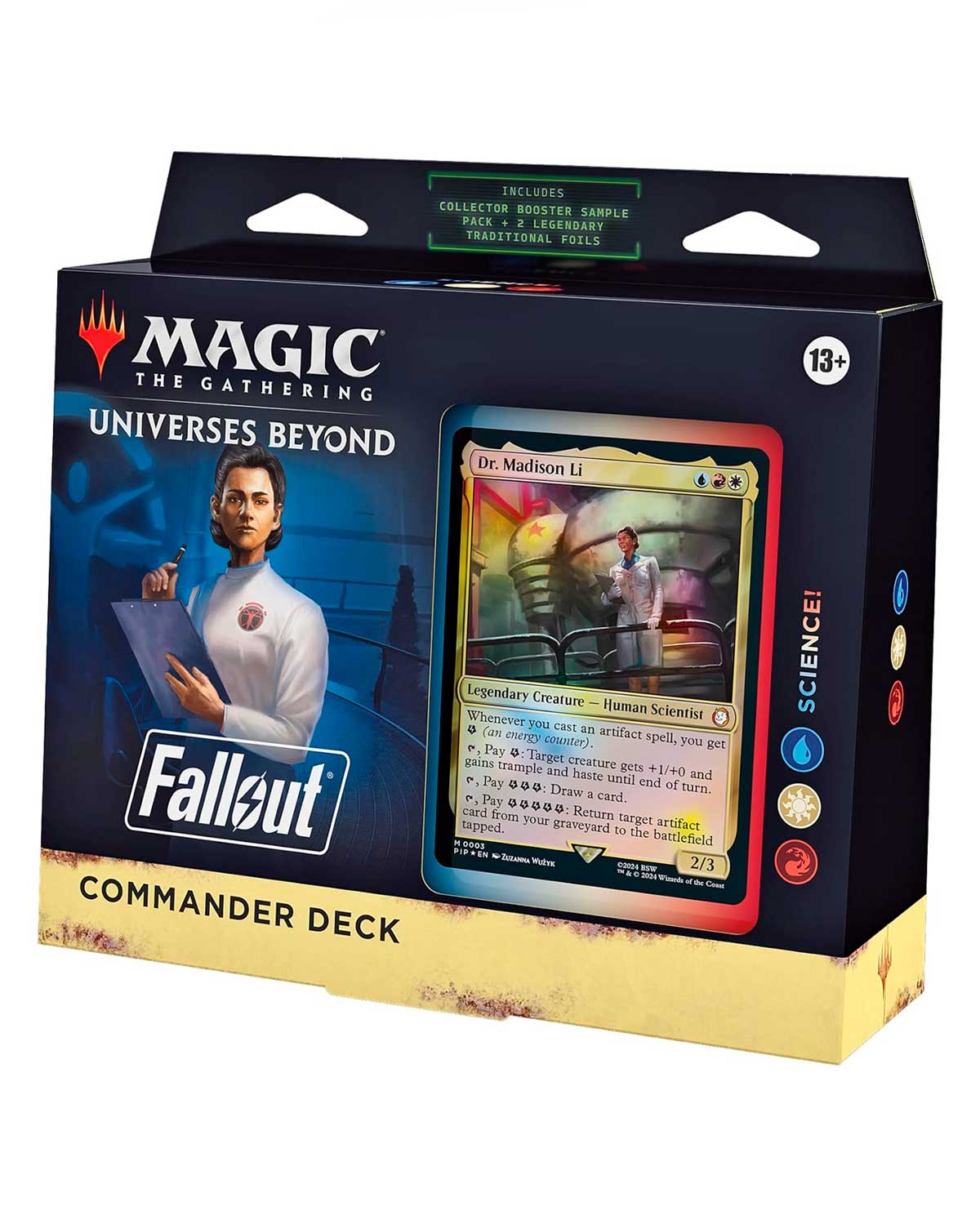 MAGIC THE GATHERING FALLOUT COMMANDER DECK SCIENCE