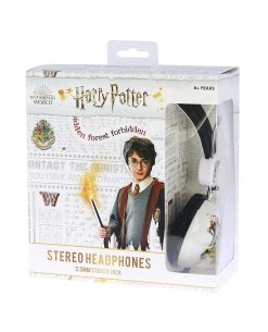 HEADSET HARRY POTTER HOGWARTS BLANCO