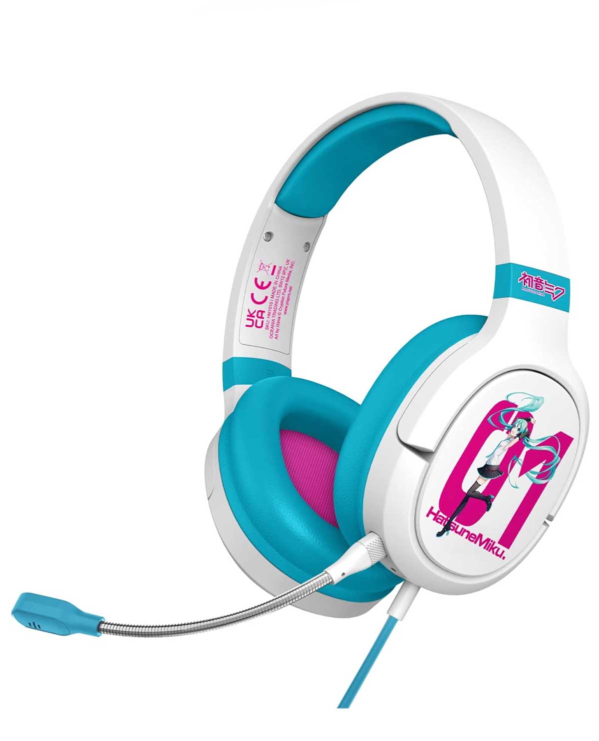 HEADSET OTL TECHNOLOGIES PRO G1 HATSUNE MIKU BLANCO