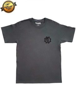 PLAYERA GRIS GEARS OF WAR BLACK LANCERS CHICA