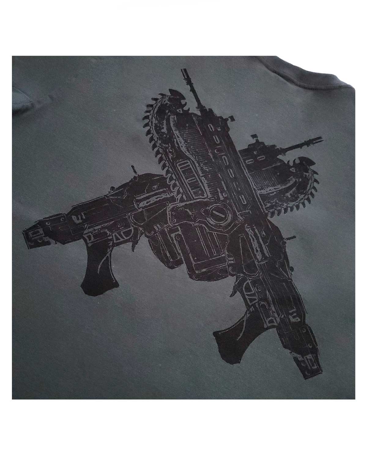 PLAYERA GRIS GEARS OF WAR BLACK LANCERS MEDIANA - Image 3