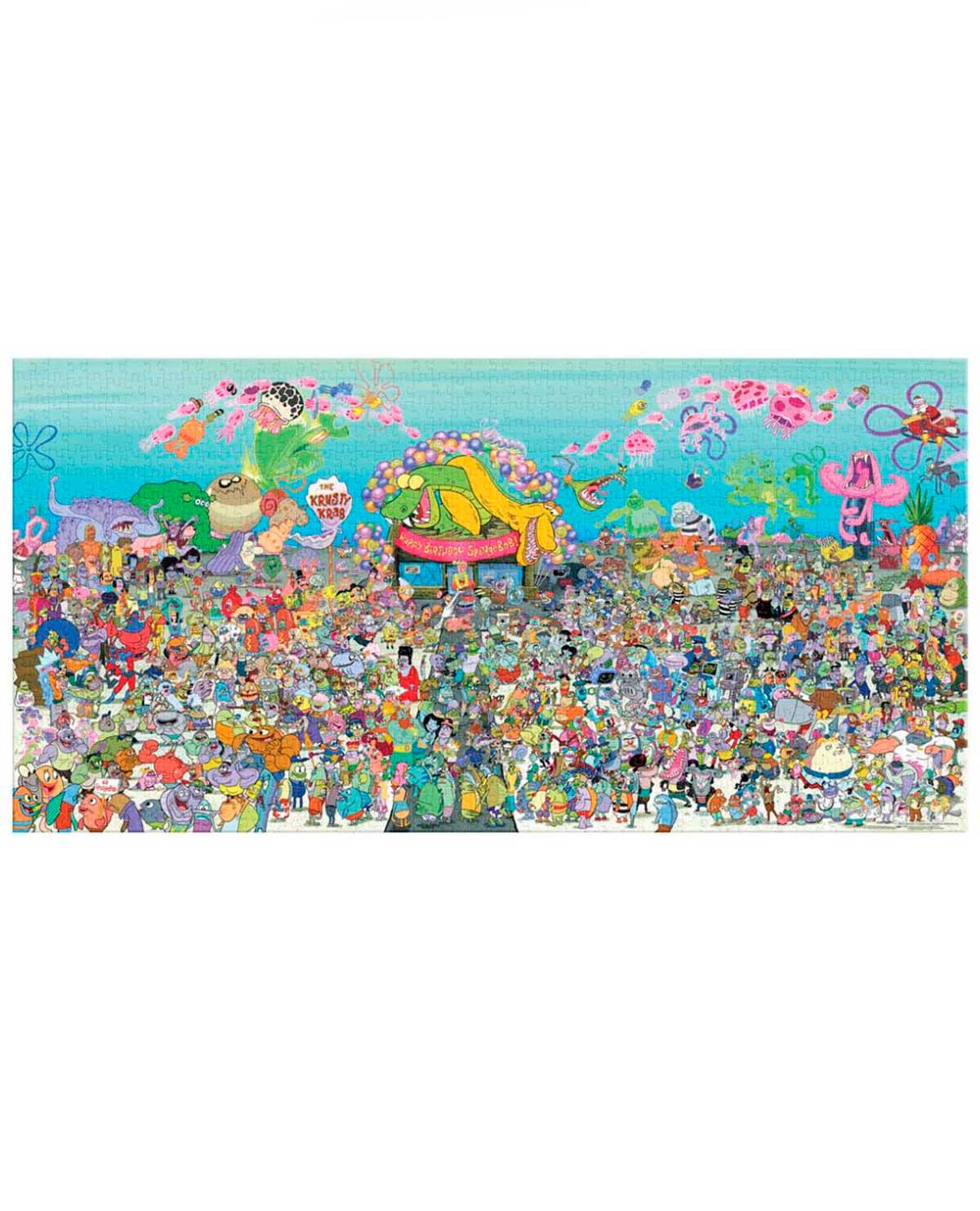 ROMPECABEZAS PREMIUM 25 ANIVERSARIO BOB ESPONJA 1000 PIEZAS - Image 3