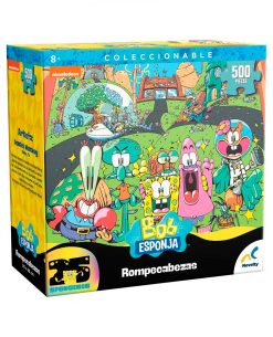 ROMPECABEZAS COLECCIONABLE 25 ANIVERSARIO BOB ESPONJA Y PATRICIO