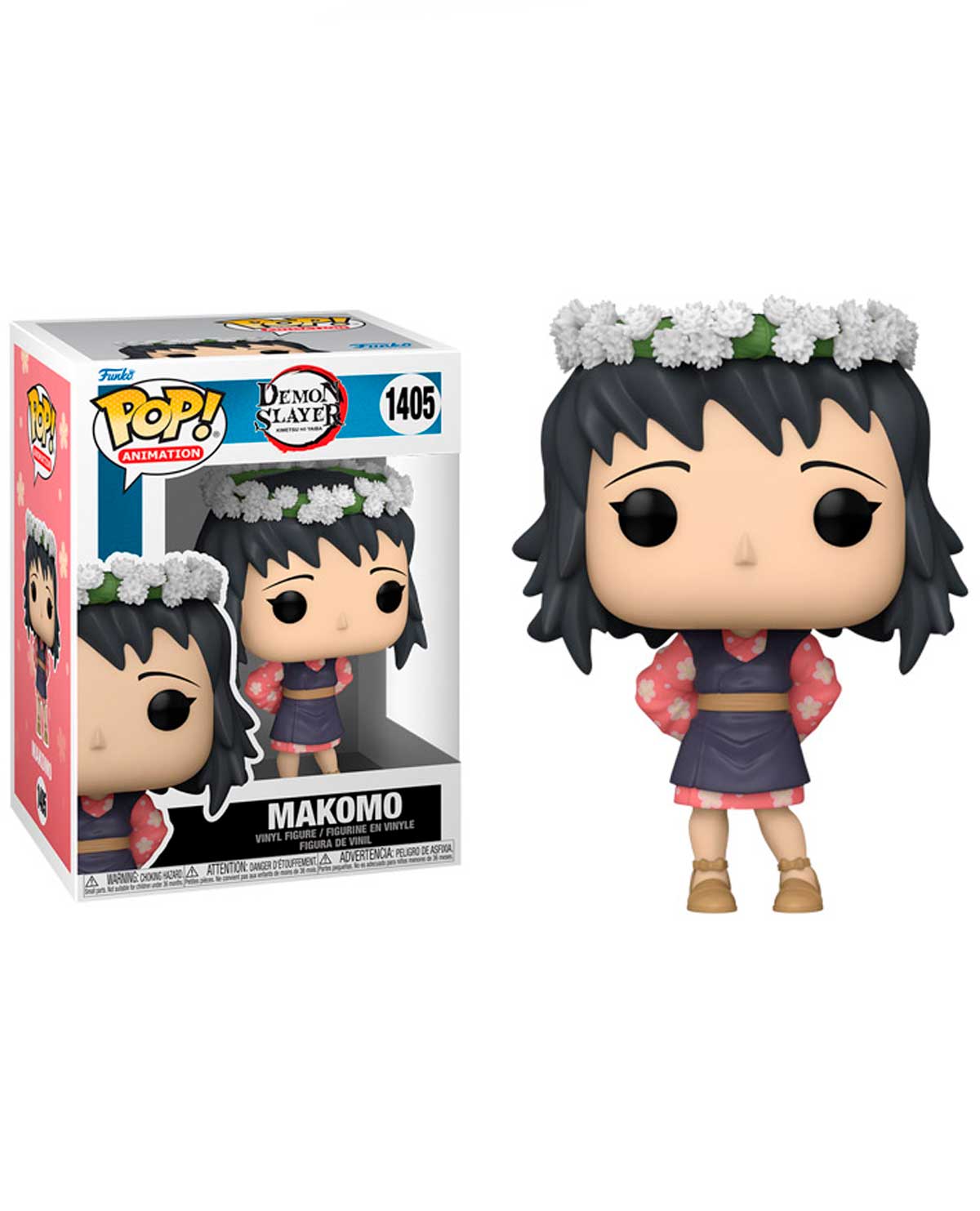 FIGURA POP DEMON SLAYER MAKOMO TOCADO DE FLORES - Image 3