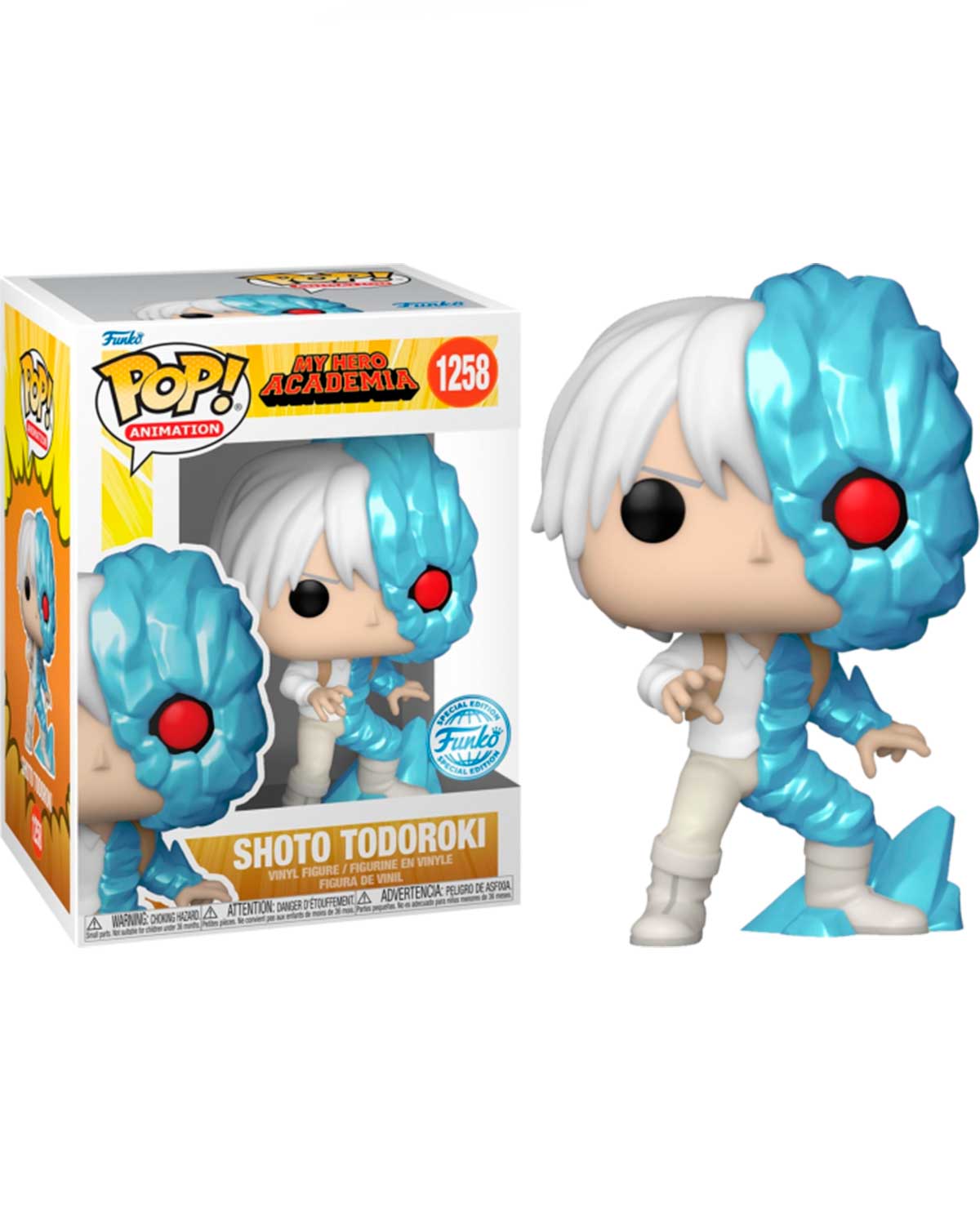 FIGURA POP MY HERO ACADEMIA TODOROKI HIELO - Image 3
