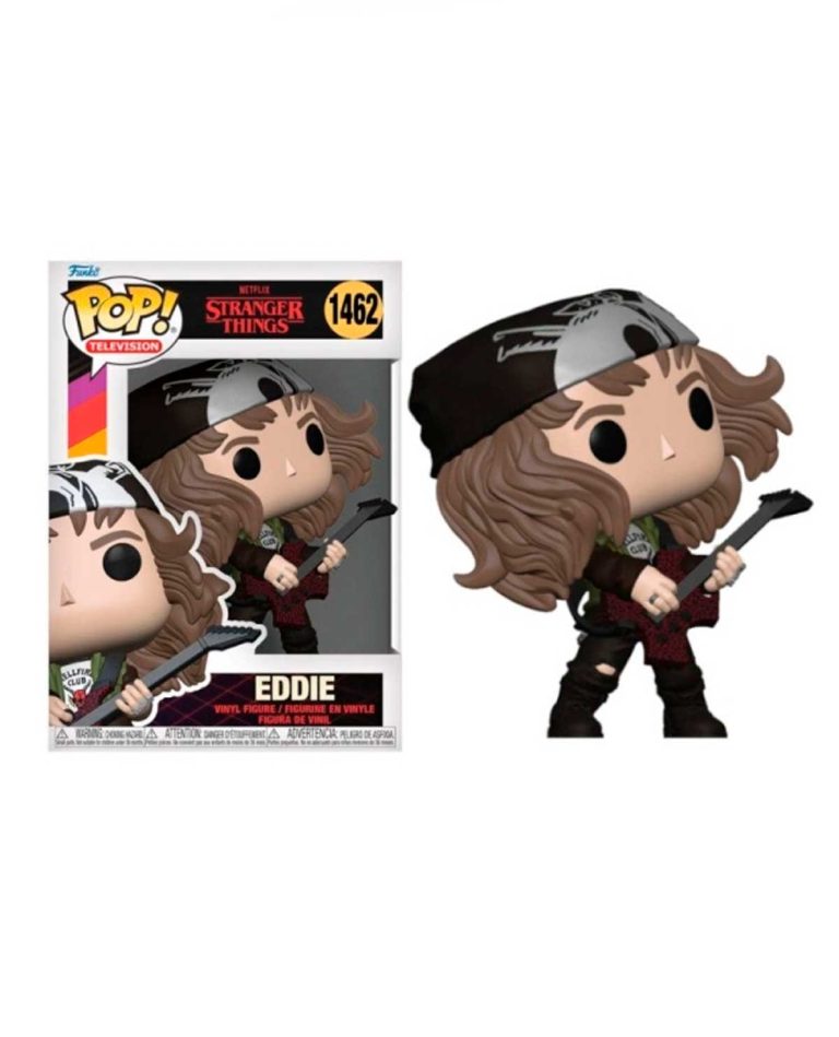 Funko Pop! TV: Stranger Things - Hunter Eddie with Guitar - Figura de Vinilo Coleccionable - Idea de Regalo- Mercancia Oficial - Juguetes para Niños y Adultos - TV Fans Funko Pop! TV: Stranger Things - Hunter Eddie with Guitar - Figura de Vinilo Coleccionable - Idea de Regalo- Mercancia Oficial - Juguetes para Niños y Adultos - TV Fans