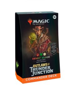 MAGIC THE GATHERING TCG OUTLAWS OF THUNDER JUNCTION COMMANDER DECK DESERT BLOOM
