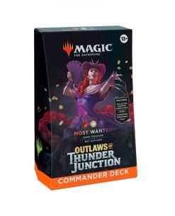 MAGIC THE GATHERING TCG OUTLAWS OF THUNDER JUNCTION COMMANDER DECK MOST WANTED