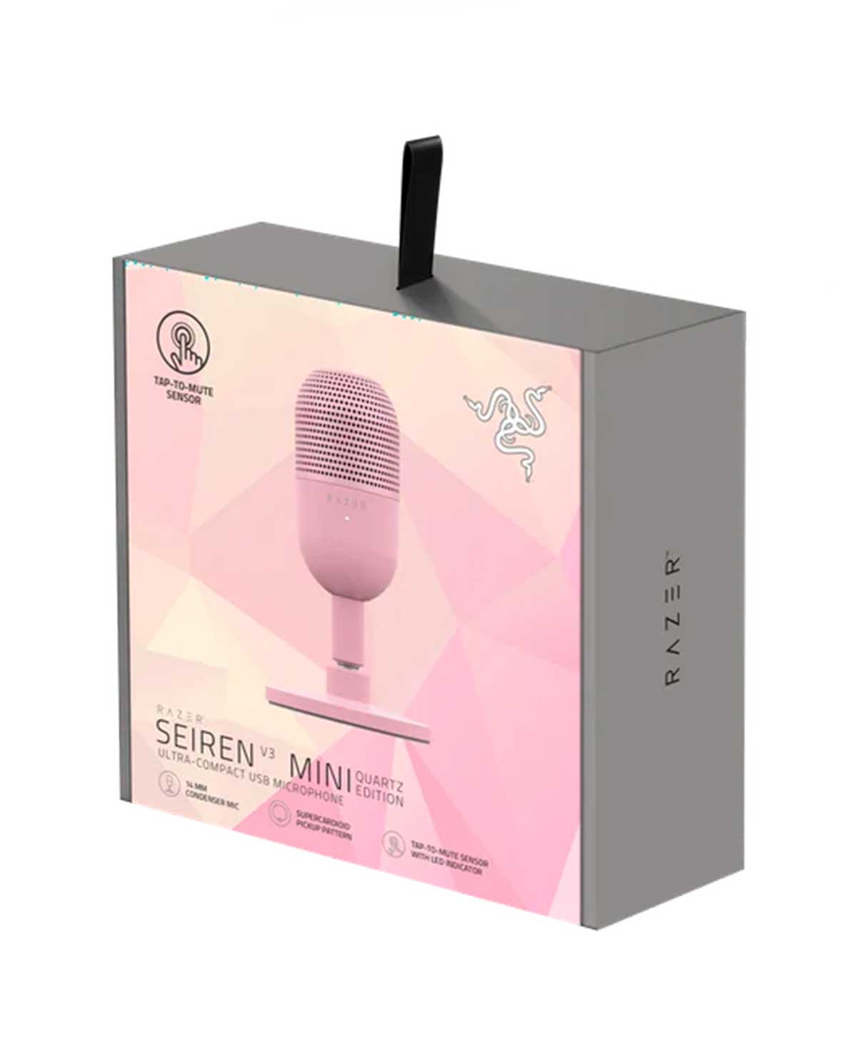 MICROFONO RAZER SEIREN MINI ULTRA COMPACT CONDENSER ROSA - Image 4