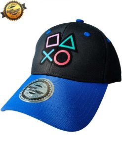 GORRA NEGRA PLAYSTATION ICONOS