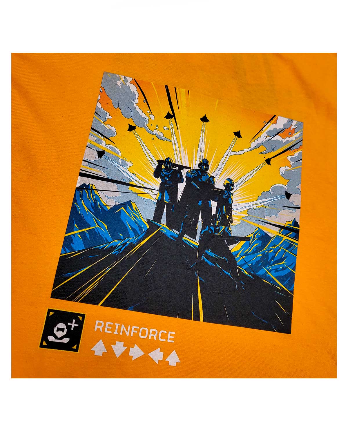 PLAYERA HELLDIVERS REINFORCE CHICA - Image 3