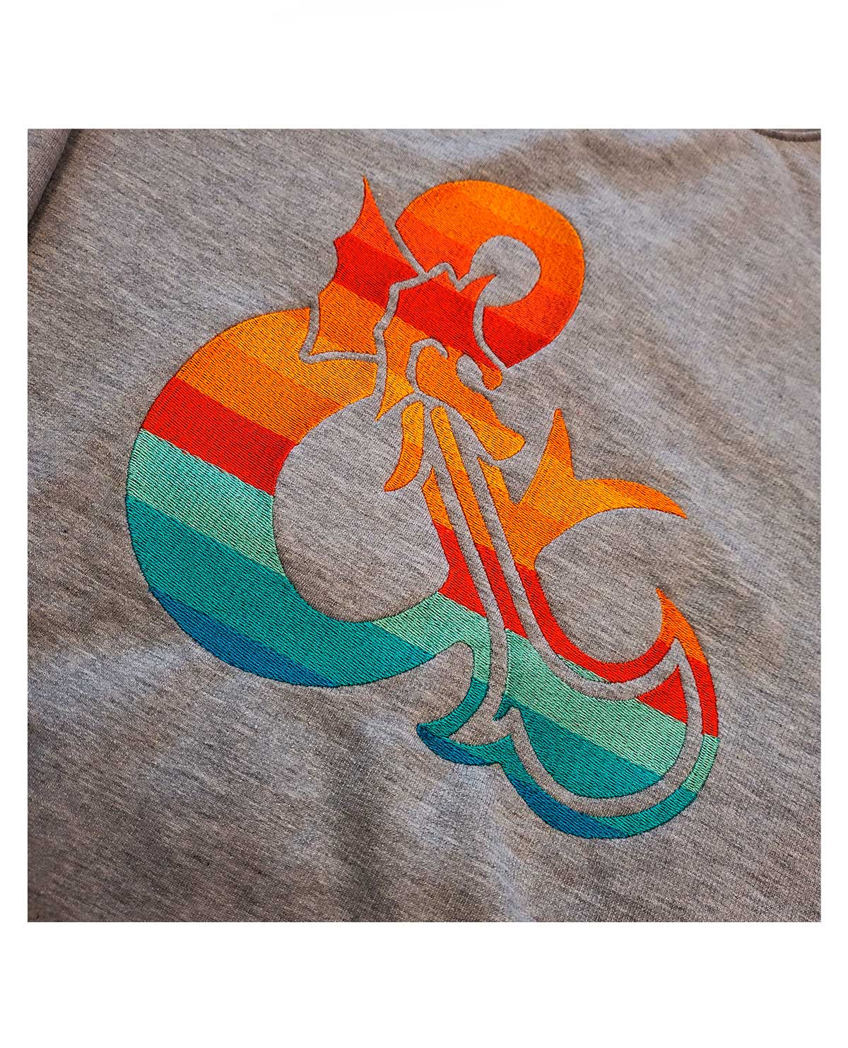 SUDADERA GRIS WIZARDS OF THE COAST DUNGEONS AND DRAGONS 83 MEDIANA - Image 2