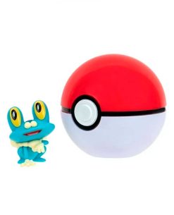 CLIP AND GO POKEMON FROAKIE POKEBALL
