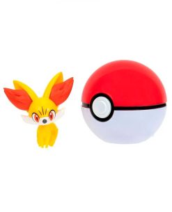 CLIP AND GO POKEMON FENNEKIN POKEBALL