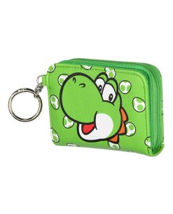 CARTERA VERDE YOSHI EGG PRINT
