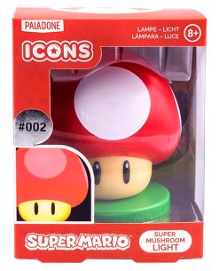 MINI LAMPARA SUPER MARIO BROS MUSHROOM