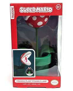LAMPARA POSABLE SUPER MARIO BROS PLANTA PIRANA