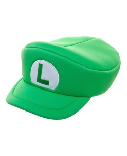 GORRA COSPLAY SUPER MARIO LUIGI VERDE