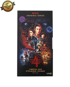 LIBRETA NETFLIX STRANGER THINGS VHS