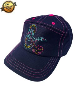 GORRA AZUL WIZARDS OF THE COAST DUNGEONS AND DRAGONS DRAGON GLOW IN THE DARK