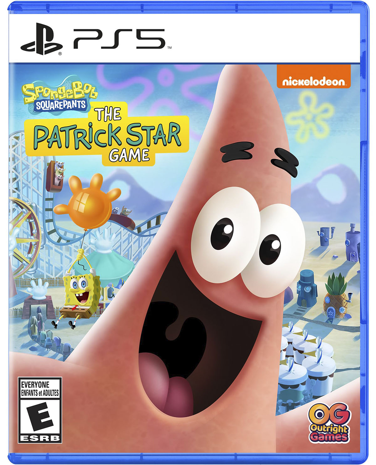 SPONGE BOB SQUAREPANTS A PATRICK STAR GAME
