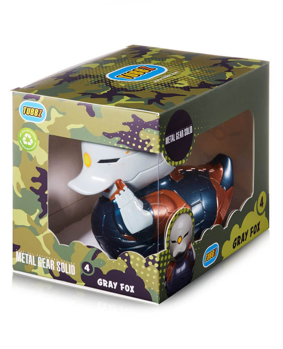 FIGURA TUBBZ METAL GEAR SOLID GRAY FOX BOXED EDITION - Image 3