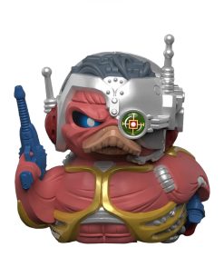 FIGURA TUBBZ IRON MAIDEN CYBOR EDDIE COSPLAYING DUCK FIRST EDITION
