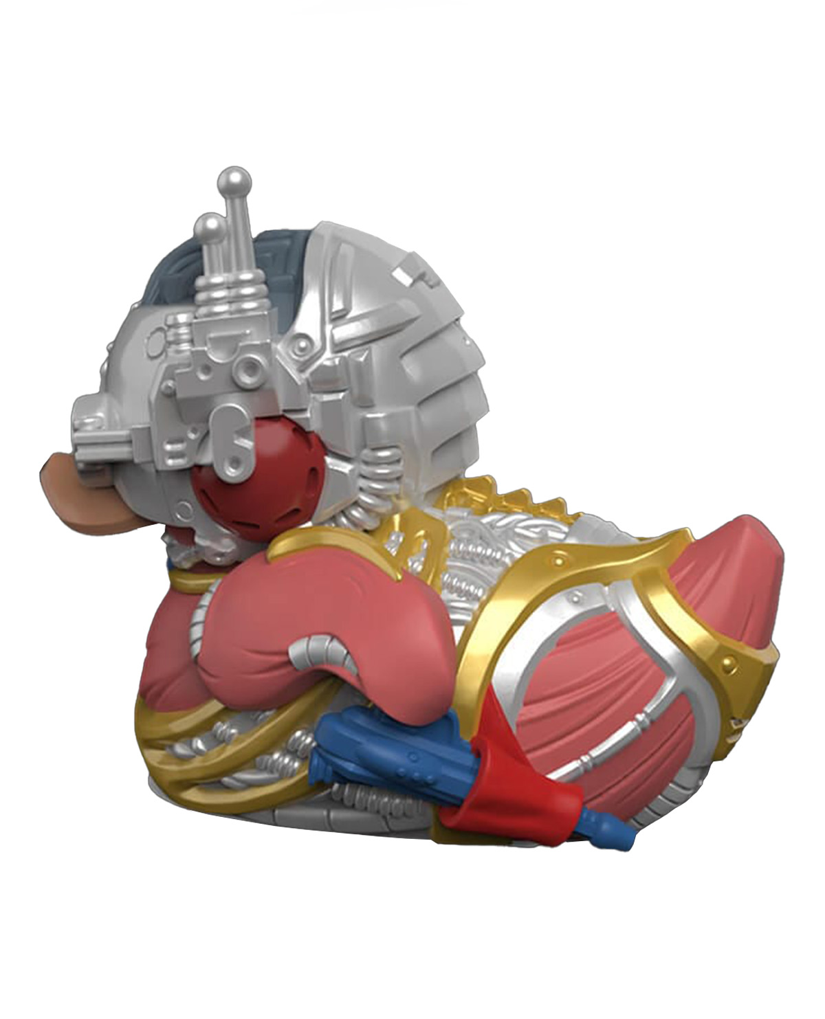 FIGURA TUBBZ IRON MAIDEN CYBOR EDDIE COSPLAYING DUCK FIRST EDITION - Image 3