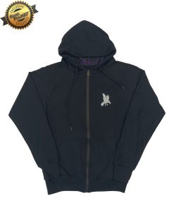 SUDADERA NEGRA MGM WEDNESDAY NIGHTSHADE SOCIETY CHICA